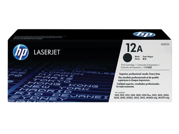 Hộp mực HP 12A (Q2612A) chính hãng