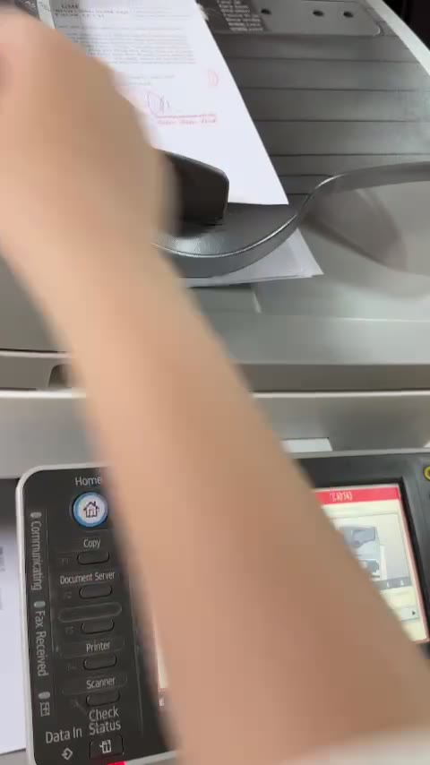Lỗi "Original Misfeed" trên máy photocopy — kẹt bản gốc ở khay nạp