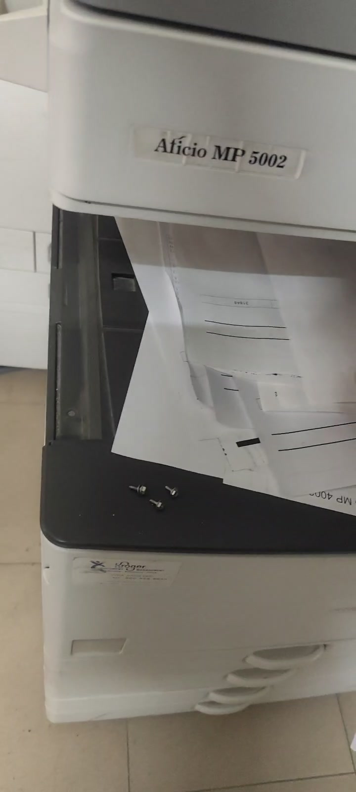 Máy photocopy Ricoh Aficio MP 5002 (A3, 50 trang/phút) — ảnh 2