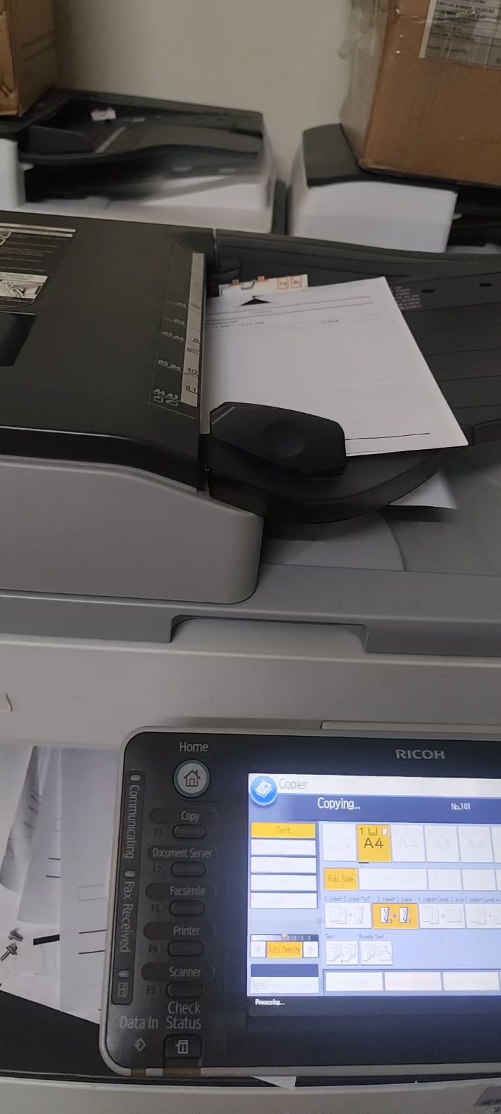 Máy photocopy Ricoh Aficio MP 5002 (A3, 50 trang/phút) — ảnh 3