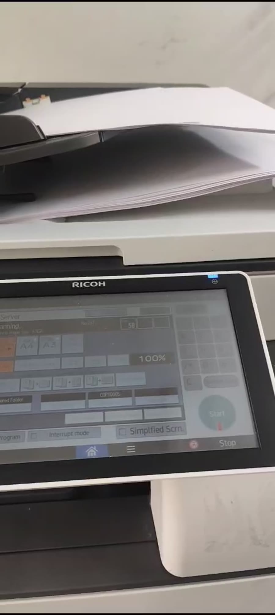 Máy photocopy Ricoh MP 5055 (A3, 50 trang/phút) — ảnh 3
