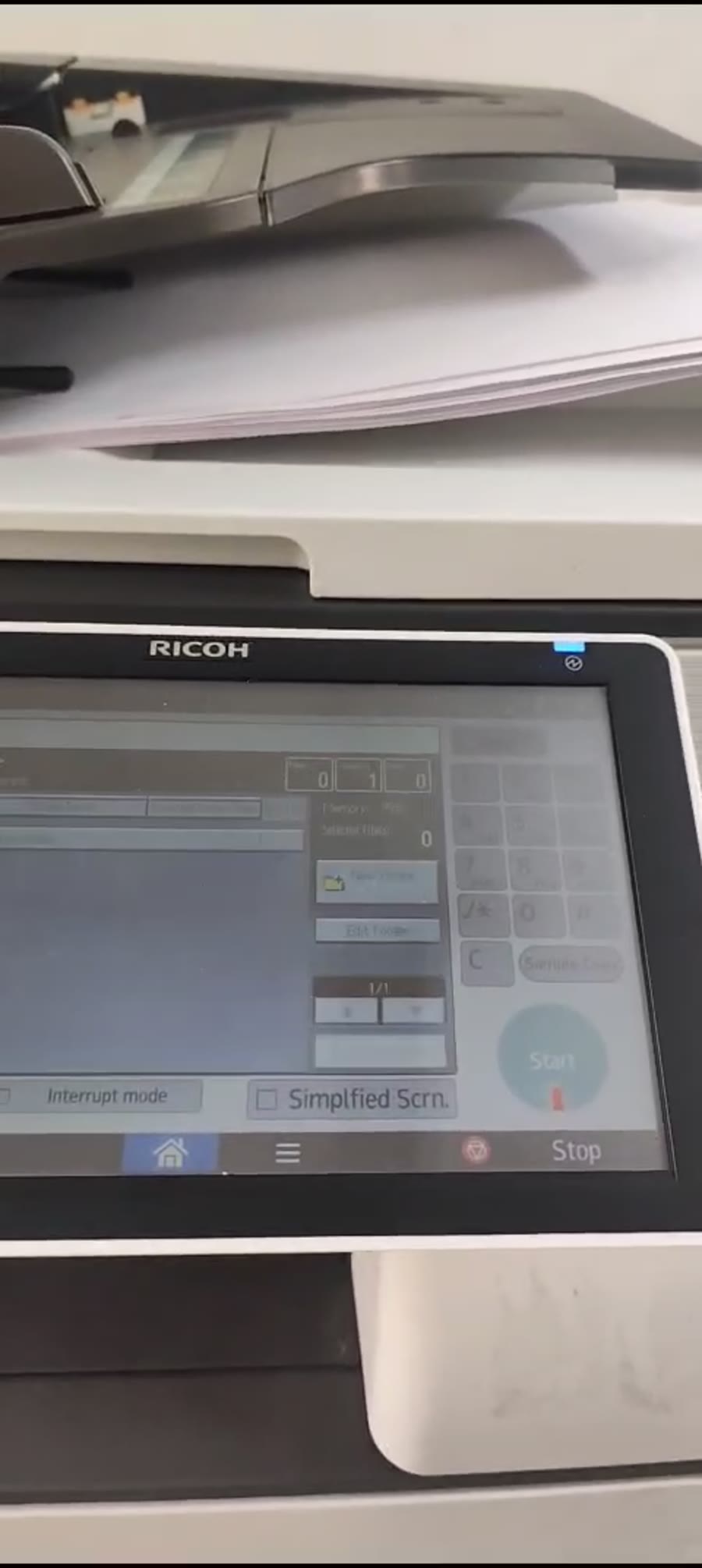 Máy photocopy Ricoh MP 5055 (A3, 50 trang/phút) — ảnh 4
