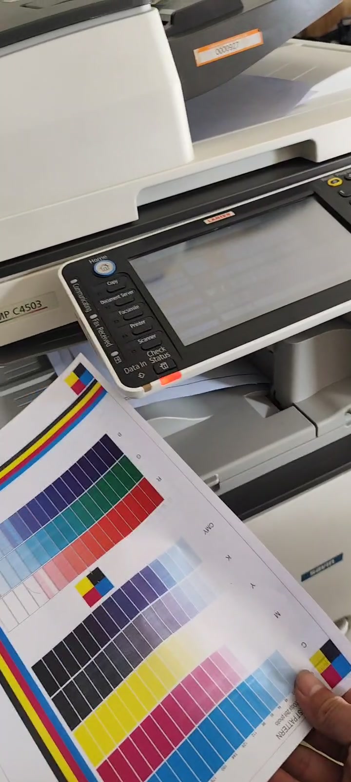 Máy photocopy MÀU Ricoh MP C4503 (A3, 45 trang/phút) — ảnh 4